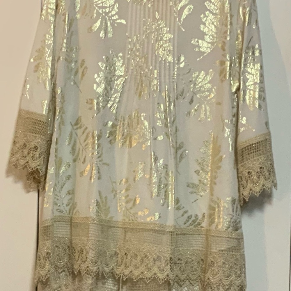 Alfani I speckled flax tunic - Size 12